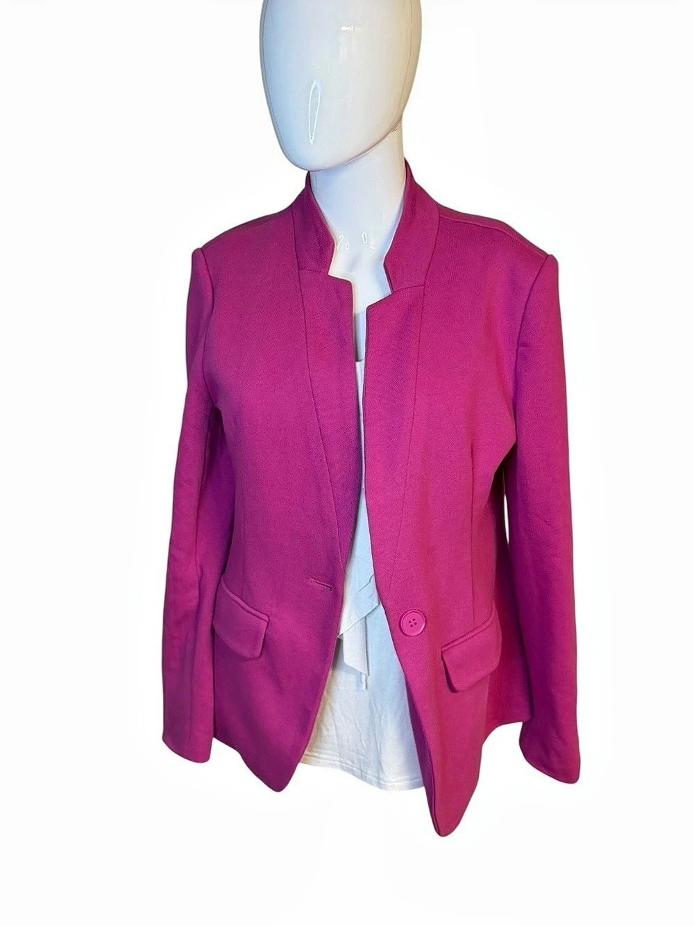 gibsonlook Women's Pink Blazer Size Medium Like New
